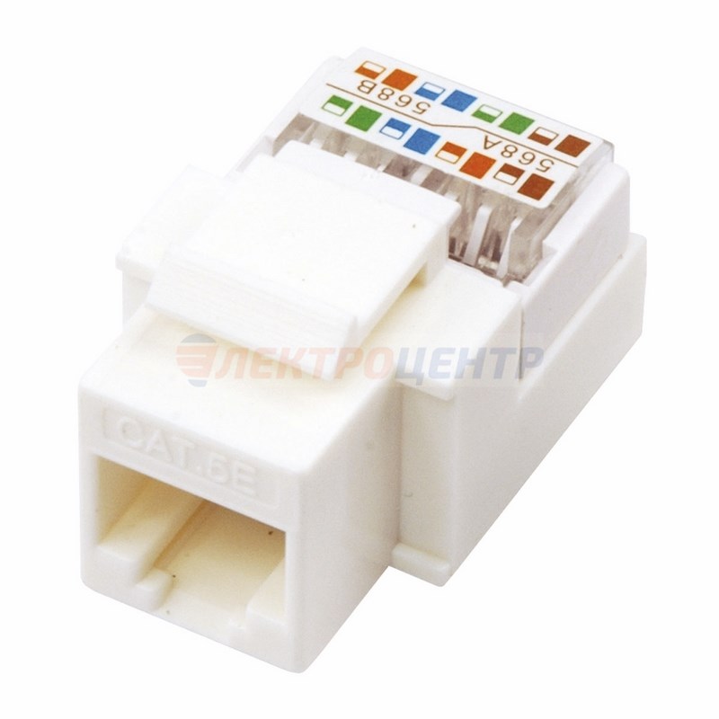 Гнездо вставка RJ-45 (Keystone Jack)  CAT5e, ТИП-1 REXANT