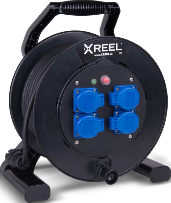 Удлинитель на катушке X-Reel 320 H07RN-F3x1.5 50m 4x220V "шуко" IP20