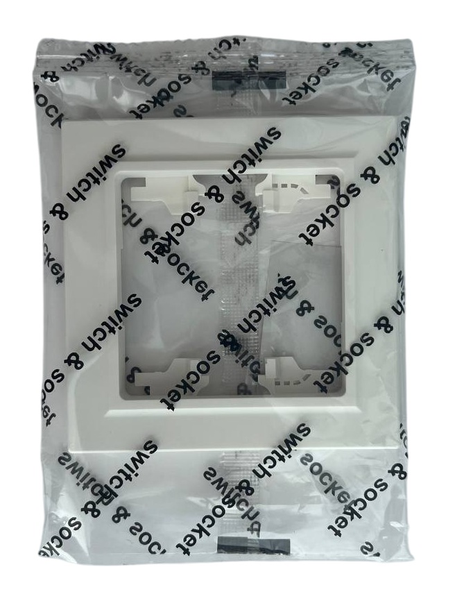 Рамка 1-я белая U1A-028 SoftTouch "Uno" AWSproducts