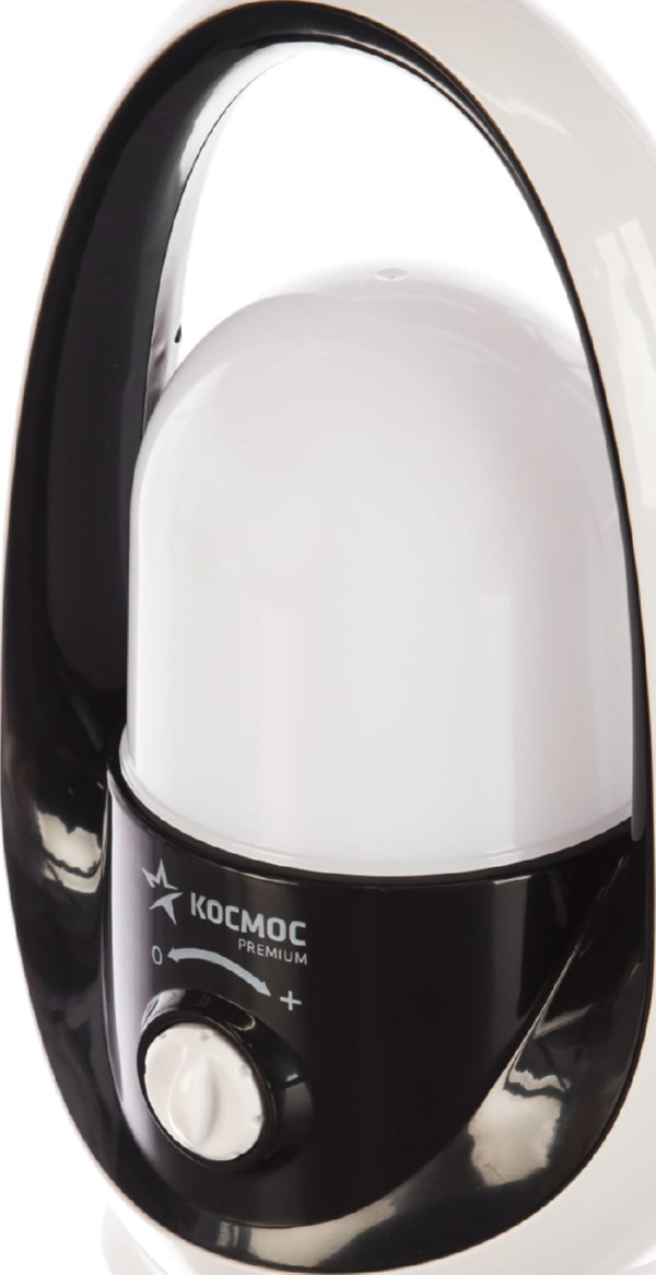 Фонарь аккум KOSMOS PREMIUM 8W LED, регулировка яркости, з/у 220/12в