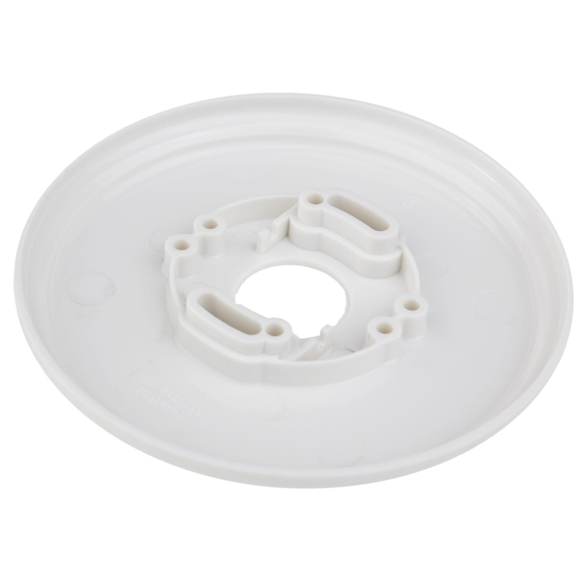 Рамка 1-я R Белый (пластик) Bironi