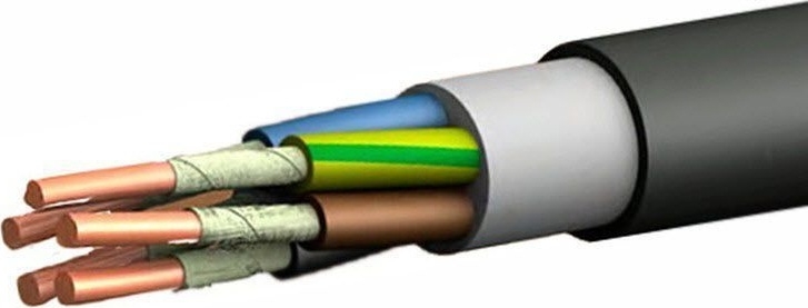 Кабель ВВГнг(A)-FRLS 5* 2,5 (ГОСТ)