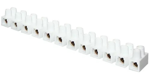 Колодка клеммная 3А (0,5-4мм2) полипропилен белый PROxima (EKF)
