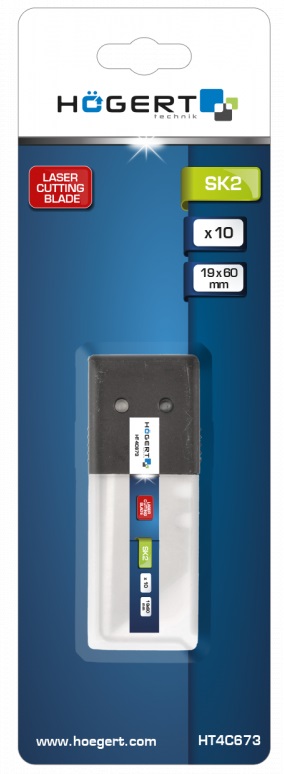 Лезвия трапециевидные SK2 (10 шт.) HOEGERT