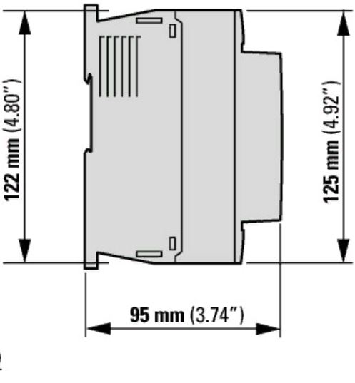 Система плавного пуска эл. двигателя DS7-342SX004N0-N (1,5кВт,4А 110/230V)