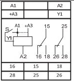 Реле времени циклическое  РВЦ-Р-15 ACDC24В/AC230В УХЛ4