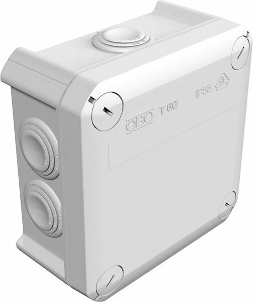 Распред. коробка T 60, вставное уплотнение (114x114x57) IP65 (уп.5шт.)