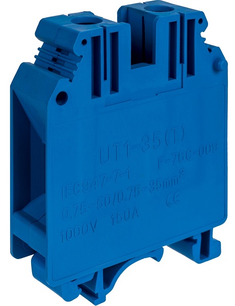 Винтовая клемма UT1-35(T) BLUE 35-50мм