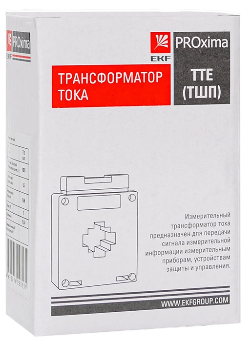 Трансформатор тока ТТЕ-40-400/5А класс точности 0,5 EKF PROxima