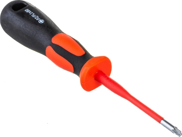 Отвертка диэлектрическая "Слим" PZ/FL1*80 (КВТ)