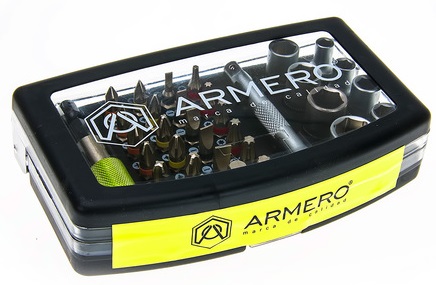 Бита набор A440/034, 34 шт Armero, ком