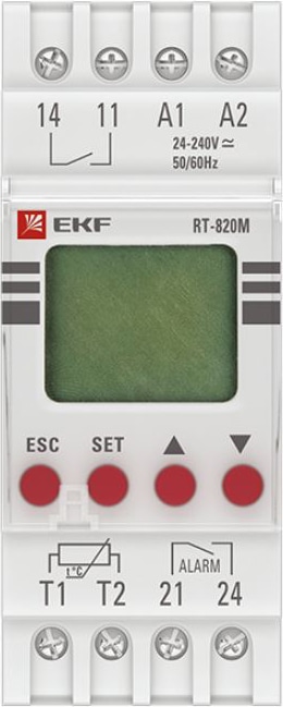 Реле температуры с дисплеем RT-820М 240В EKF