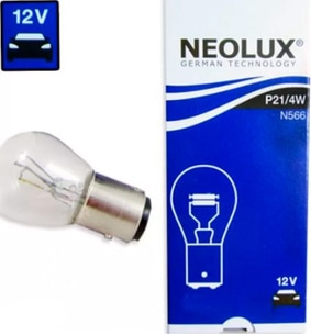 Лампа N566 21/4W 12V BAZ15D 5XFS10 NEOLUX (только упаковками по 10шт)