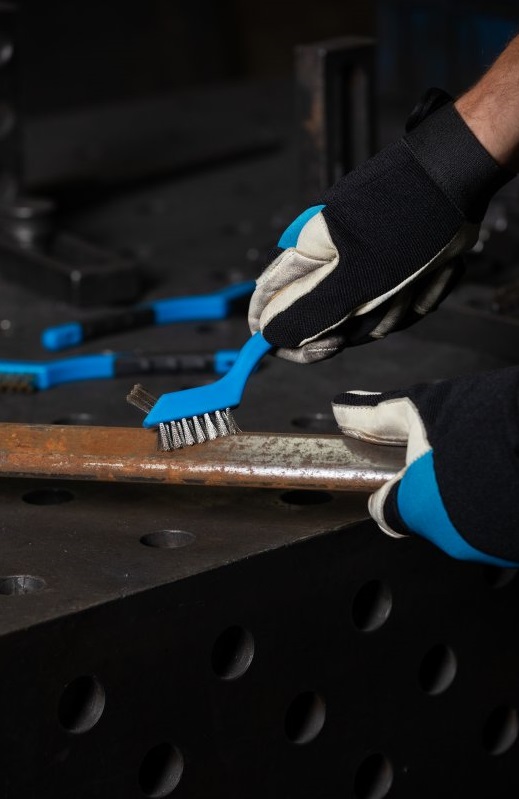 Щетки проволочные набор (3 шт., сталь, латунь, нейлон) HOEGERT, ком