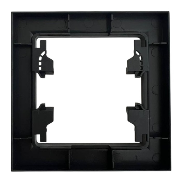 Рамка 1-я чёрная U2B-028 SoftTouch "Uno" AWSproducts