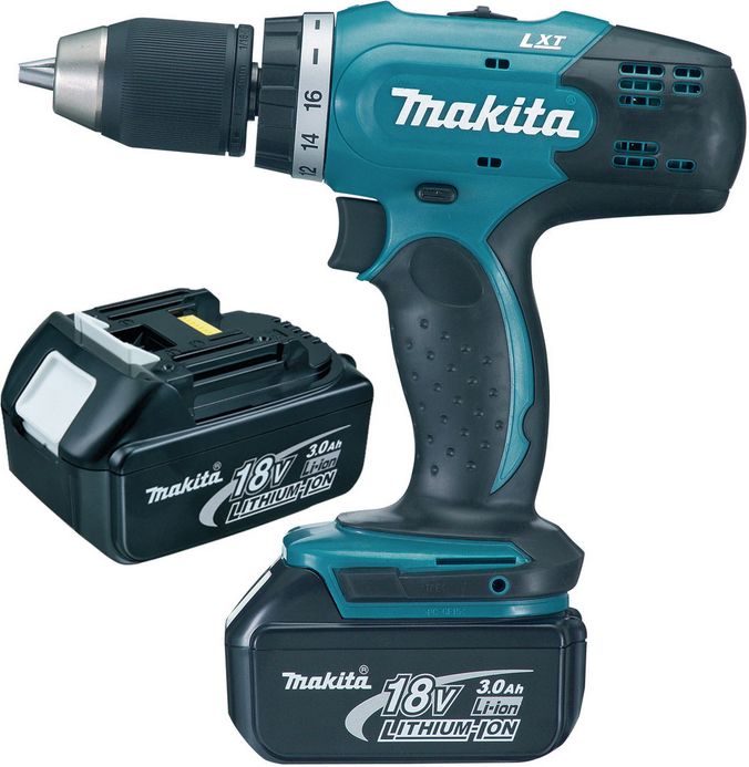 Аккумуляторная дрель-шуруповерт DDF453RFE 18v 3.0Аh Li 41/25Hм Makita