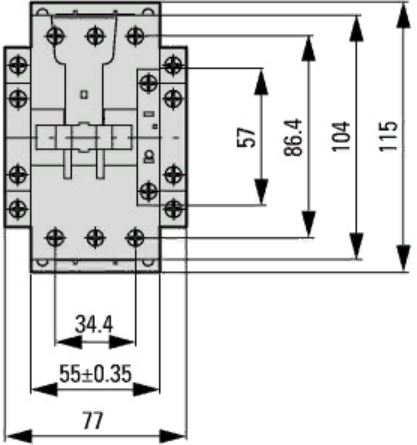 Контактор DILM40 (230v, 50Гц, 40А, 18,5кВт)