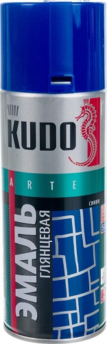 Эмаль темно-синяя 520мл KUDO
