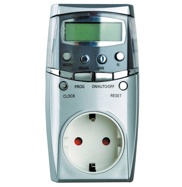 Таймер цифровой BND-50/SG65 Camelion (розеточный, 7-дневная программа, 230В/3500Вт)