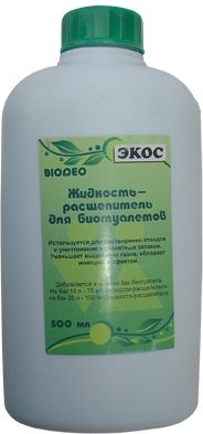 Жидкость-расщепитель для биотуалетов 500мл 324204 ХС