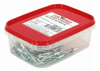 Заклепки ал./ст. 4,0*8 (100 шт.) (ГОСКРЕП), уп