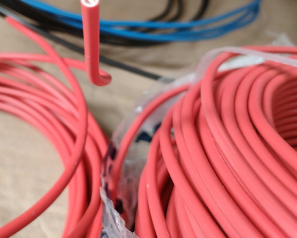 Провод DY 1*10 (ПВ1) 450/750V (H07V-U) КРАСНЫЙ