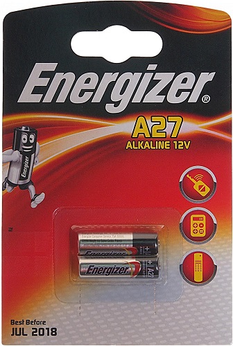 Эл-т питания,12V Energizer E27A BL-2