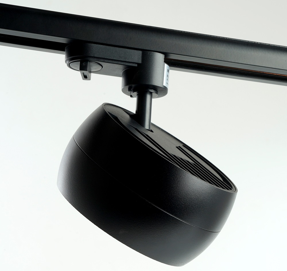 Светильник трековый AL167 под лампу GX70 черный Feron