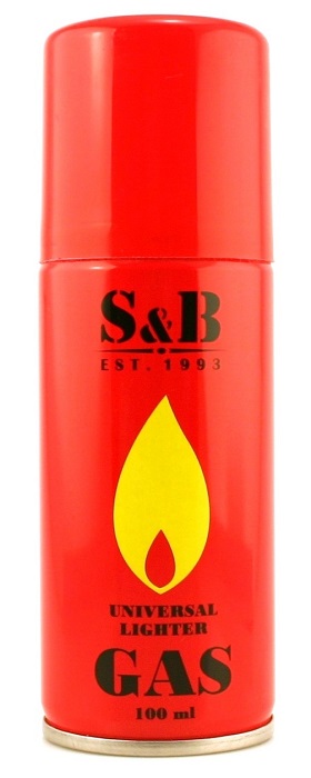 Газ для зажигалок S&B 150мл 12/72 Стан