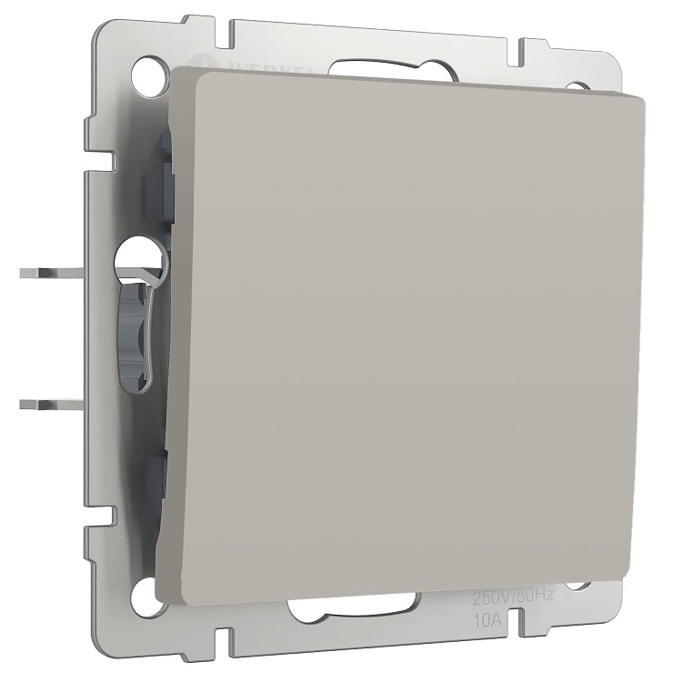 Выключатель проходной 1-кл. Дымчатый WERKEL