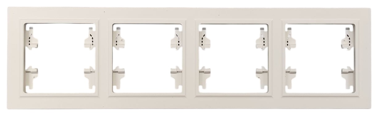 Рамка 4-я белая U1A-030 SoftTouch AWSPRODUCTS