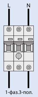 Авт. защиты эл. двигателя Z-MS-1,0/3 (0,63-1,0A) 3-pol