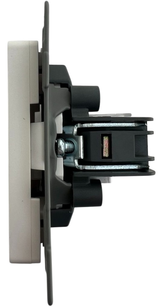 Розетка RJ45 (cat 5e) 2-я белая U1A-016-2 SoftTouch AWSPRODUCTS
