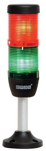 Сигнальная колонна 50 мм, красная, зелёная , светодиод LED 220 В