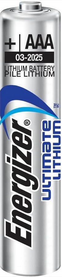 Элементы питания AAA Energizer L92 Ultimate Lithium R03