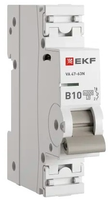 Автоматический выключатель ВА 47-63N B10/1 6кА Proxima EKF (без НДС)