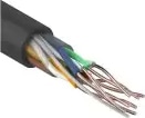 ITK Кабель компьютерный U/UTP, кат.5E 4х2х24AWG solid, LDPE (уличный), 305м (акц), уп