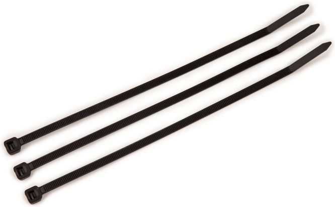 Хомут черный nylon cable ties 3,6x300 (100 шт.) UV (ELUX)