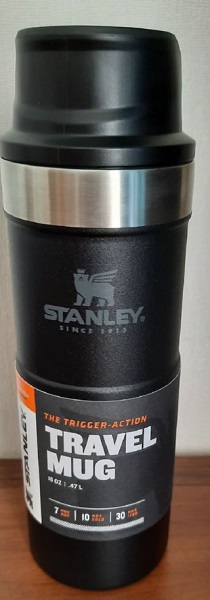 Термокружка STANLEY Classic 0.47L One hand 2.0  Черная