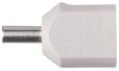 Вводная клемма для модульного оборудования изолированная, зажим винтовой 16-50мм2 (AL/CU), прямая, 1