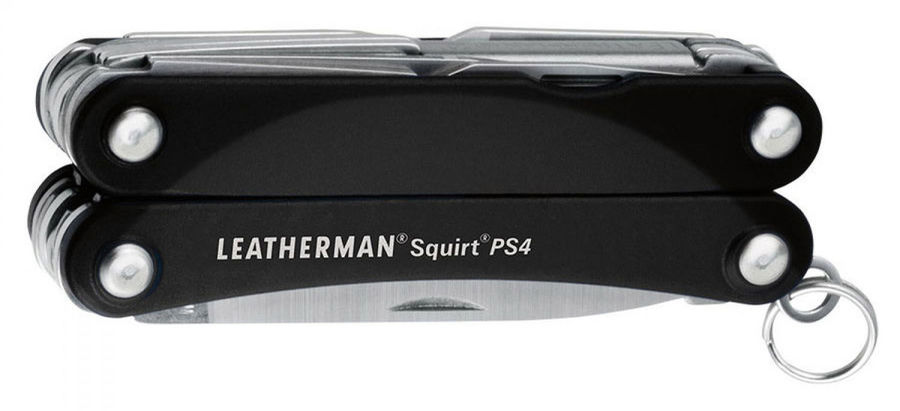 Мультитул LEATHERMAN Squirt PS4 (831233) чёрный