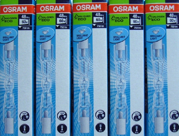 Лампа HALOLINE 64684 ECO 48W 230V R7S 78 mm Osram (20 шт)