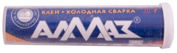 Клей "холодная сварка" 30 гр. универсальный (Алмаз) 36/180 Стан