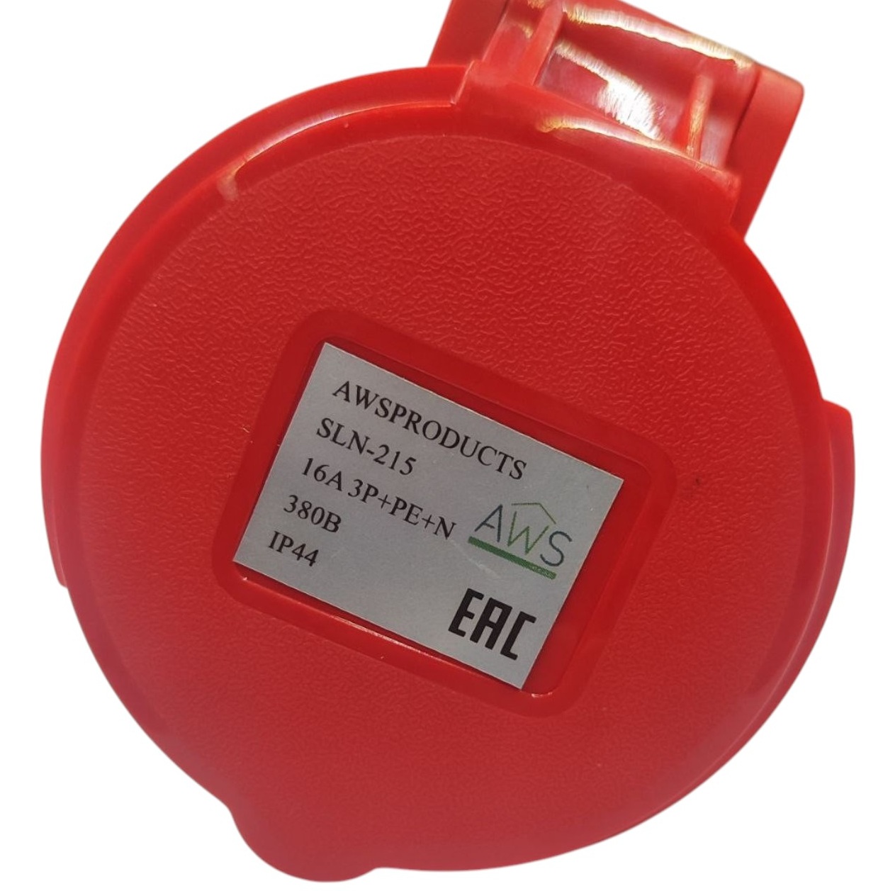 Розетка переносная 16A 5п (3P+PE+N) SLN-215 IP44, 380В, AWSPRODUCTS