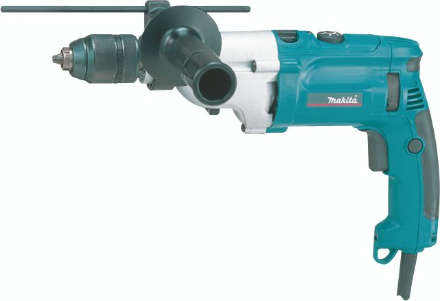 Дрель ударная HP2071 (1010Вт быстрозажимной патрон Makita)