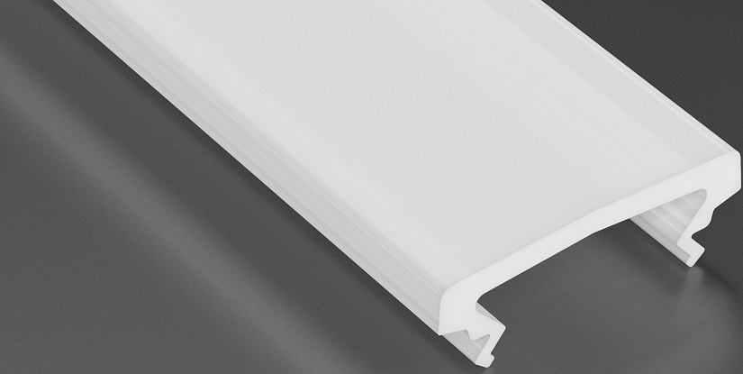 Рассеиватель LUMINES COVER HIGH PMMA milky 2,02 m (белый) (LUMINESH-K2020-PMML)