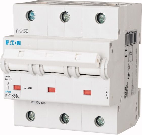 Автомат PLHT-D50/3 (D) 50А, 3-pol