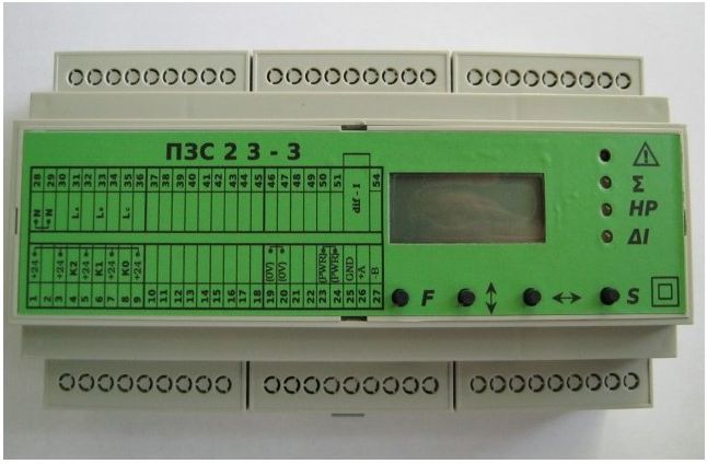 Прибор защиты сети ПЗС 2 3-3 250А (трехфазный электронный блок)
