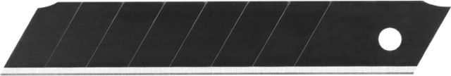 Лезвия отламывающиеся черные 18 мм, SK2H 10 шт. HOEGERT