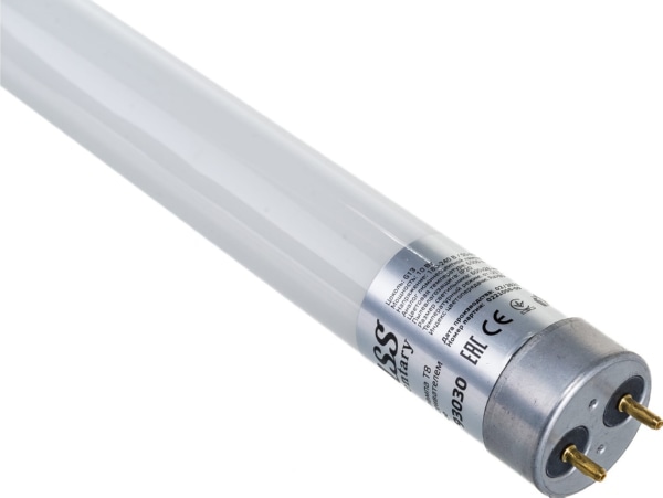 Лампа Gauss Elementary LED T8 Glass 600mm G13 10W 800lm 6500K 1/30